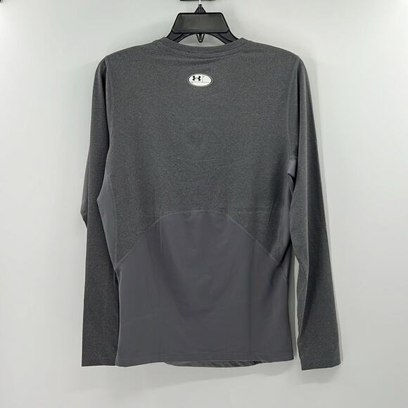 Under Armour Men's Heatgear Long Sleeve Compression Shirt - Gray - XL - NWT - Picture 8 of 8
